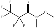 2,2,3,3,3-pentafluoro-N-methoxy-N-methylpropanamide 结构式