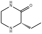 (S)-3-乙基哌嗪-2-酮 结构式