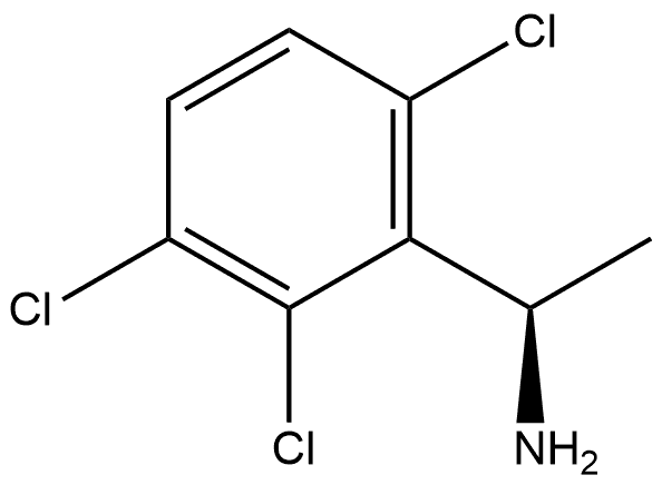 (R)-1-(2,3,6-trichlorophenyl)ethan-1-amine 结构式