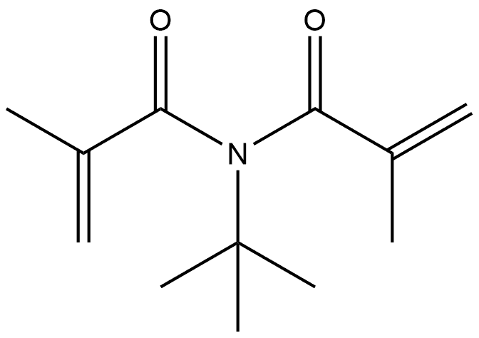 N-(tert-butyl)-N-methacryloylmethacrylamide 结构式