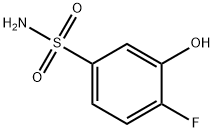 4-氟-3-羟基苯磺酰胺 结构式