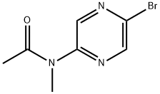 Acetamide, N-(5-bromo-2-pyrazinyl)-N-methyl- 结构式