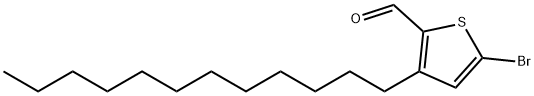 2-Thiophenecarboxaldehyde, 5-bromo-3-dodecyl- 结构式