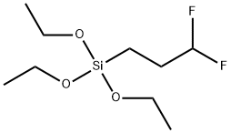 SILANE, (3,3-DIFLUOROPROPYL)TRIETHOXY- 结构式