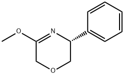 2H-1,4-Oxazine, 5,6-dihydro-3-methoxy-5-phenyl-, (5R)- 结构式