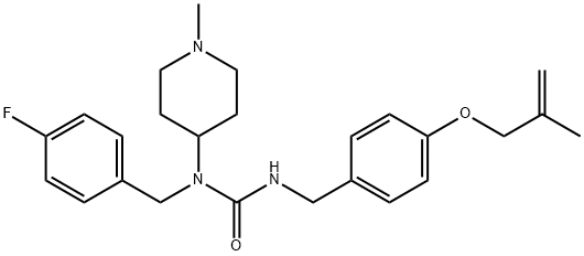 匹莫范色林杂质M 结构式