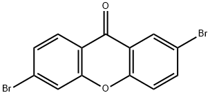 9H-Xanthen-9-one, 2,6-dibromo- 结构式