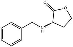 2(3H)-Furanone, dihydro-3-[(phenylmethyl)amino]-, (3S)- 结构式