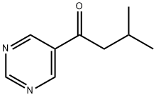 3-甲基-1-(嘧啶-5-基)丁-1-酮 结构式