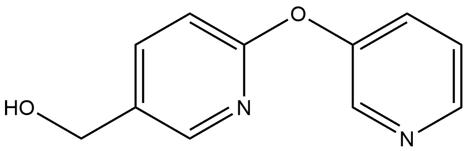 6-(3-Pyridinyloxy)-3-pyridinemethanol 结构式