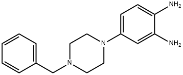 4-(4-Benzylpiperazin-1-yl)benzene-1,2-diamine 结构式