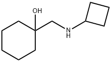 1-((环丁基氨基)甲基)环己-1-醇 结构式