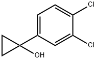 1-(3.4-二氯苯基环丙醇) 结构式