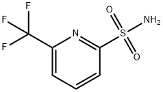 6-(三氟甲基)吡啶-2-磺酰胺 结构式