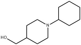 4-Piperidinemethanol, 1-cyclohexyl- 结构式