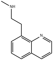 N-甲基-2-(喹啉-8-基)乙烷-1-胺 结构式