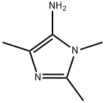 1H-Imidazol-5-amine, 1,2,4-trimethyl- 结构式