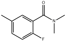 2-Fluoro-N,N,5-trimethylbenzamide 结构式