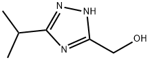 5-(丙烷-2-基)-4H-1,2,4-三唑-3-基]甲醇 结构式
