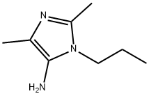 1H-Imidazol-5-amine, 2,4-dimethyl-1-propyl- 结构式