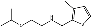 2-Thiophenemethanamine, 3-methyl-N-[2-(1-methylethoxy)ethyl]- 结构式