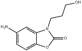 5-氨基-3-(3-羟丙基)苯并[D]噁唑-2(3H)-酮 结构式