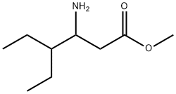 3-氨基-4-乙基己酸甲酯 结构式