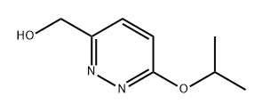 (6-异丙氧基哒嗪-3-基)甲醇 结构式