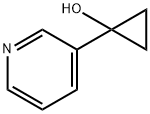 1-(吡啶-3-基)环丙醇 结构式