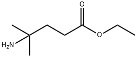 Pentanoic acid, 4-amino-4-methyl-, ethyl ester 结构式