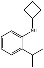 N-环丁基-2-异丙基苯胺 结构式