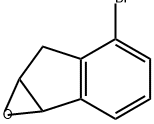 6H-Indeno[1,2-b]oxirene, 5-bromo-1a,6a-dihydro- 结构式