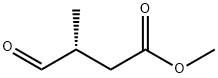 Butanoic acid, 3-methyl-4-oxo-, methyl ester, (3R)- 结构式