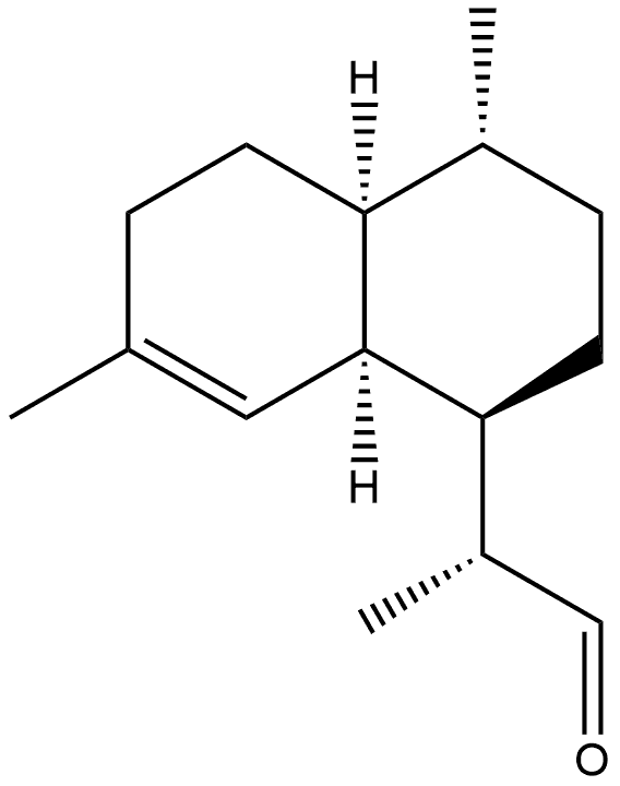 (11R)-dihydroartemisinic aldehyde 结构式