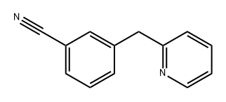 Benzonitrile, 3-(2-pyridinylmethyl)- 结构式