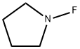 Pyrrolidine, 1-fluoro- 结构式