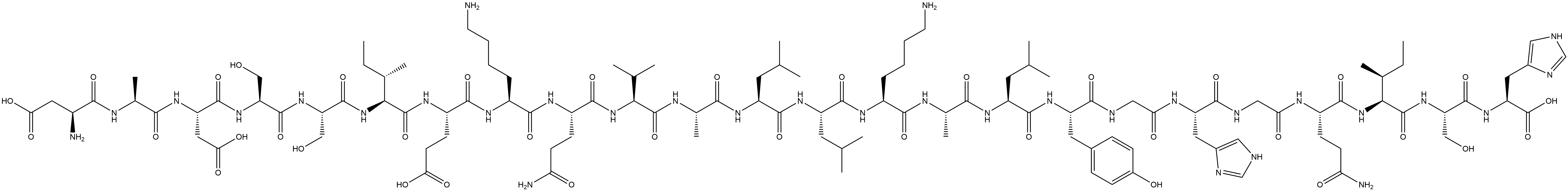neuropeptide K (1-24) 结构式