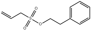 2-Propene-1-sulfonic acid (2-phenylethyl) ester 结构式