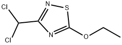 1,2,4-Thiadiazole, 3-(dichloromethyl)-5-ethoxy- 结构式