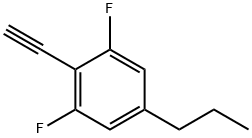 Benzene, 2-ethynyl-1,3-difluoro-5-propyl- 结构式