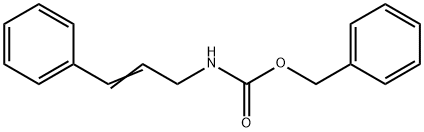 Carbamic acid, N-(3-phenyl-2-propen-1-yl)-, phenylmethyl ester 结构式