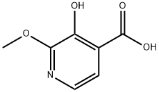 3-羟基-2-甲氧基异烟酸 结构式