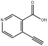 4-乙炔基烟酸 结构式