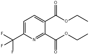 2,3-二乙基6-(三氟甲基)-2,3-吡啶二甲酸酯 结构式