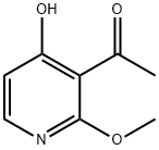 1-(4-羟基-2-甲氧基吡啶-3-基)乙酮 结构式