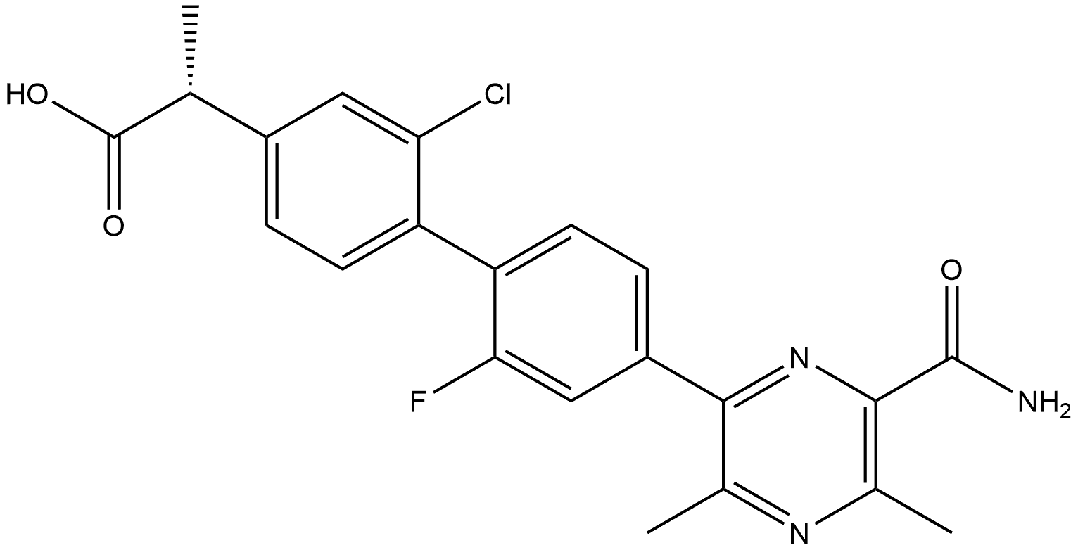 化合物 AZD2353 结构式