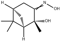 Bicyclo[3.1.1]heptan-3-one, 2-hydroxy-2,6,6-trimethyl-, oxime, (1R,2R,5R)- 结构式