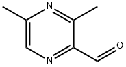 3,5-二甲基吡嗪-2-甲醛 结构式