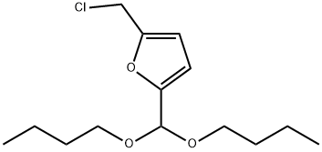 Furan, 2-(chloromethyl)-5-(dibutoxymethyl)- 结构式