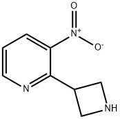 2-(azetidin-3-yl)-3-nitropyridine 结构式